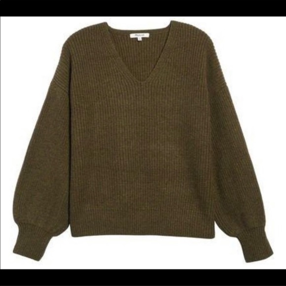 NWT Madewell  Thornton Balloon Sleeve Sweater size XXL - Picture 3 of 9